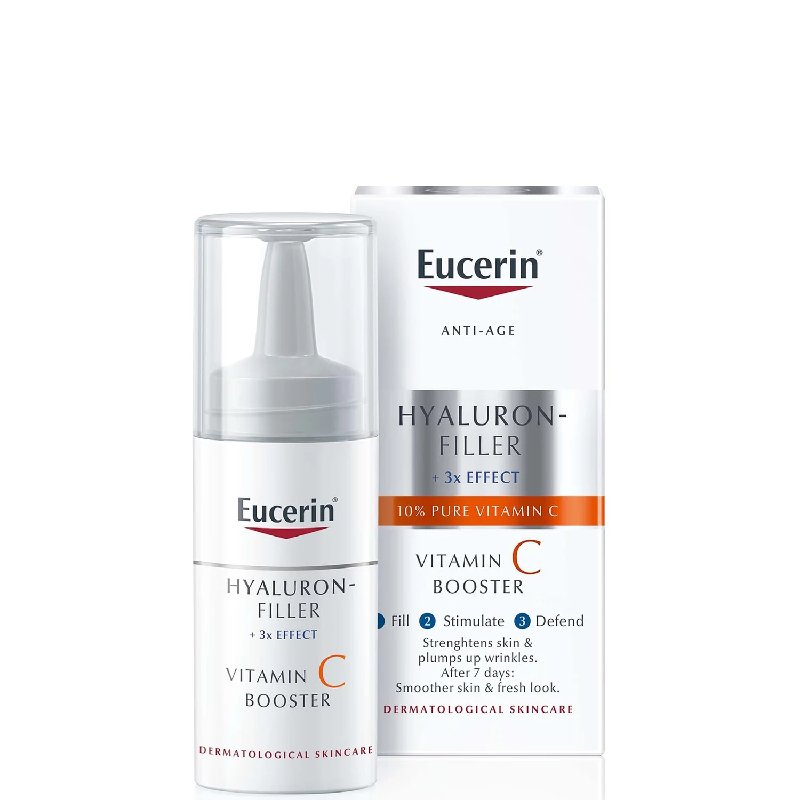 Eucerin Hyaluron-Filler Vitamin C Booster Serum, 1 Vial