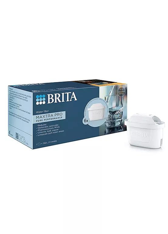 BRITA MAXTRA PRO Pure Performance Water Filter Cartridges - 6 Pack