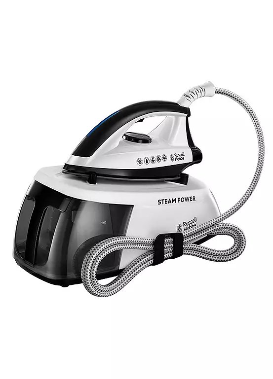 Russell Hobbs 24420 Series 1 Steam Generator Iron, 2400W, 1.3 Litre, Black/White