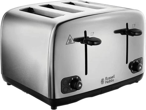 Russell Hobbs 24090 Stainless Steel 4 Slice Toaster with Lift & Look