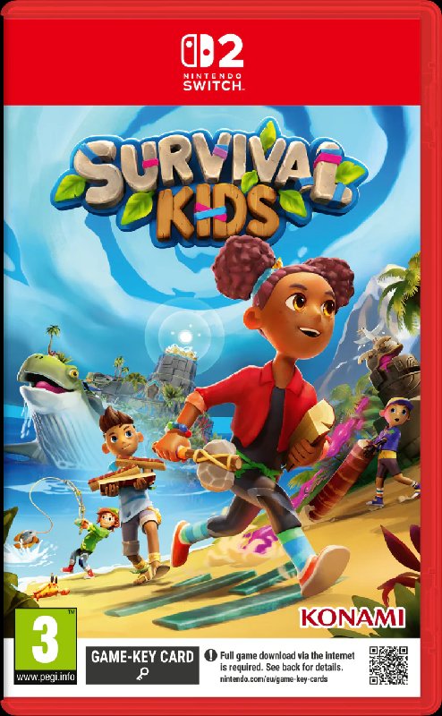 Survival Kids Nintendo Switch 2 Game by Konami