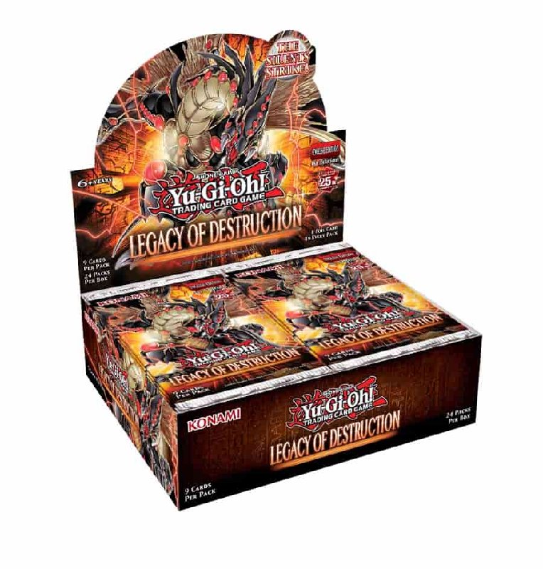 Yu-Gi-Oh! TCG Legacy of Destruction Booster Box (24 Packs)