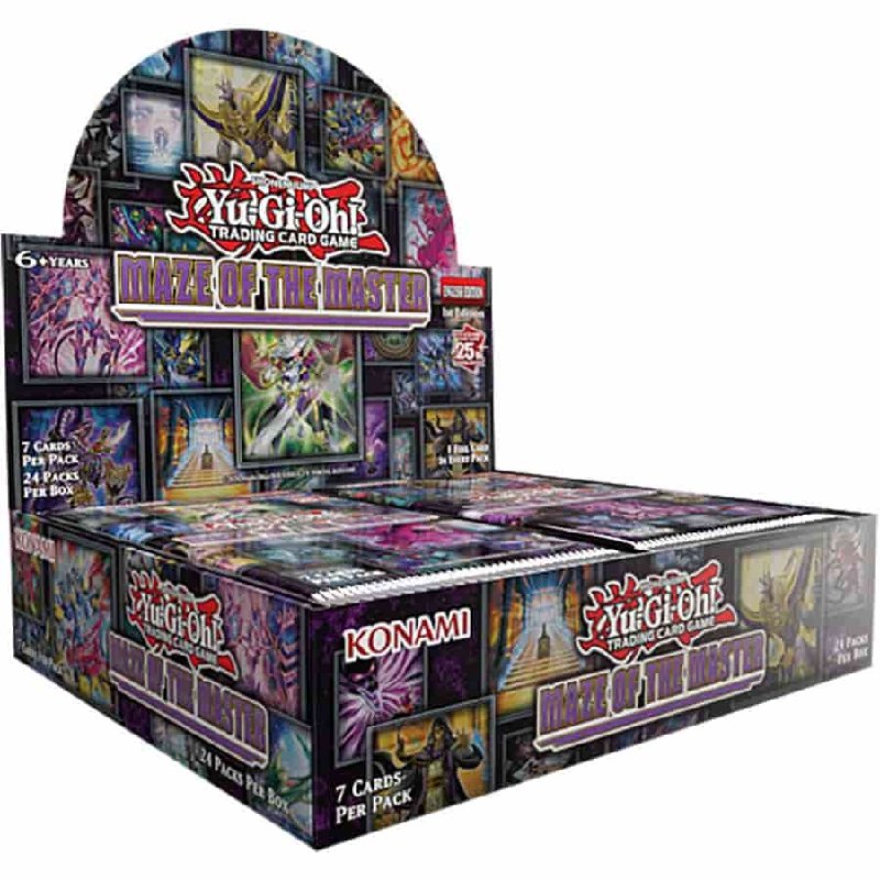 Yu-Gi-Oh! Maze of the Master Booster Box with 24 Packs