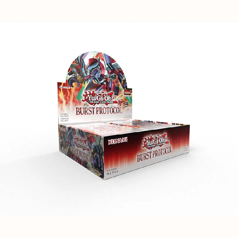 Yu-Gi-Oh! Burst Protocol Booster Box with 24 Packs
