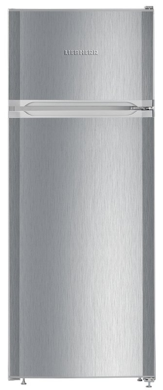 Liebherr CTELE2531 Freestanding Fridge Freezer, Silver, 234L Total Capacity, E Energy Rating