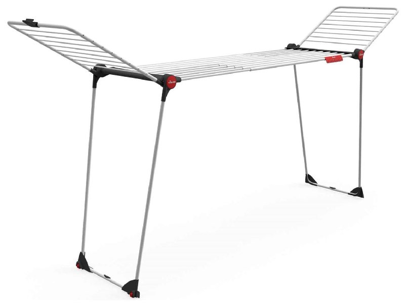 Vileda Infinity Flex Indoor Airer, 30m Line Length, XXL with Sock Hangers