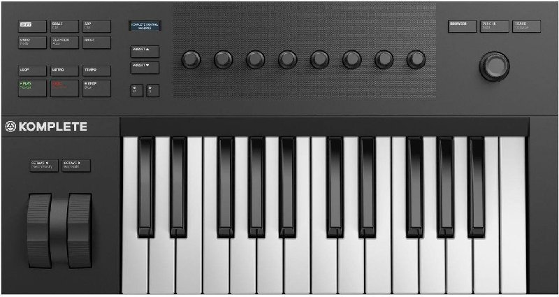Native Instruments Komplete Kontrol A25 MIDI Keyboard Controller with Komplete 15 Select