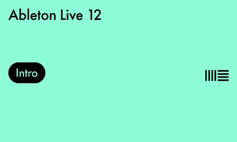 Ableton Live 12 Intro Music Production & Performance DAW Software - Download