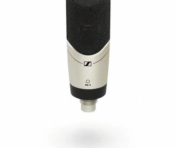 Sennheiser MK4 Condenser Microphone - Silver/Black