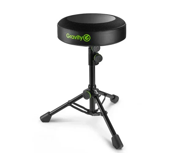 Gravity Stands FD Seat 1 Adjustable Musician's Stool, Foldable