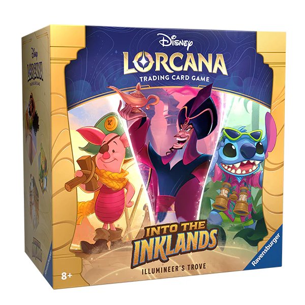 Disney Lorcana Into The Inklands Illumineer's Trove Box Trading Card Game