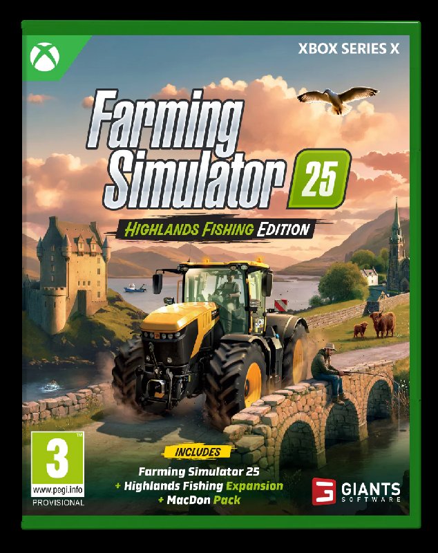 Farming Simulator 25: Highlands Fishing Edition for Xbox Series X