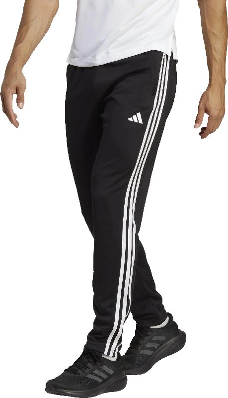 adidas Train Essentials 3 Stripes Men's Training Joggers - Black