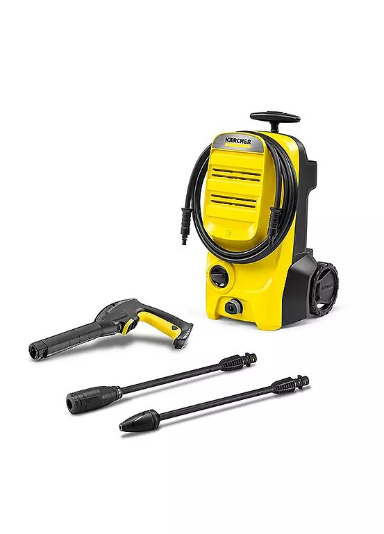 Kärcher K 4 Classic Pressure Washer with 1800W Motor, 130 Bar, 6m Hose