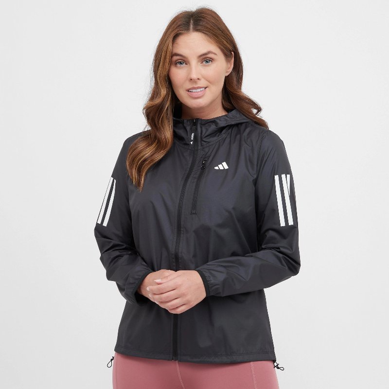 adidas Own The Run Women's Running Jacket - Black