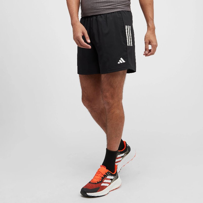 adidas Own The Run 5 Inch Men's Running Shorts in Black