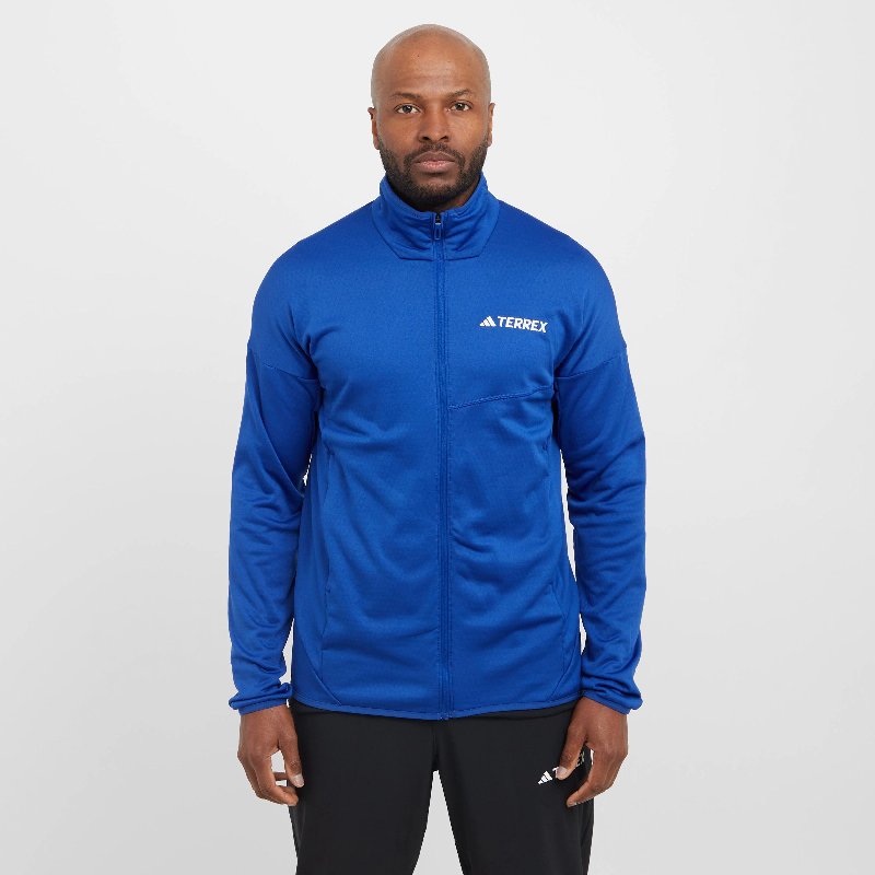 Adidas Terrex Xperior ClimaWarm Light Fleece Jacket - Semi Lucid Blue