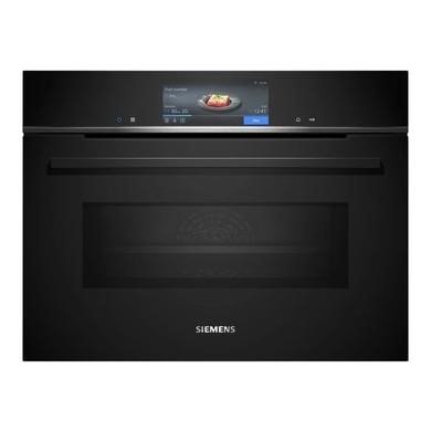Siemens CM778GNB1B 60cm Built-In Compact Oven with Microwave Function - Black