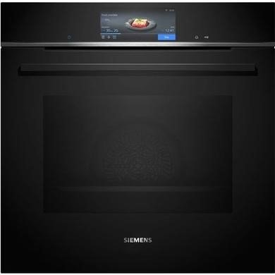 Siemens iQ700 HB778G3B1B 71 Litre Electric Self-Cleaning Single Oven in Black
