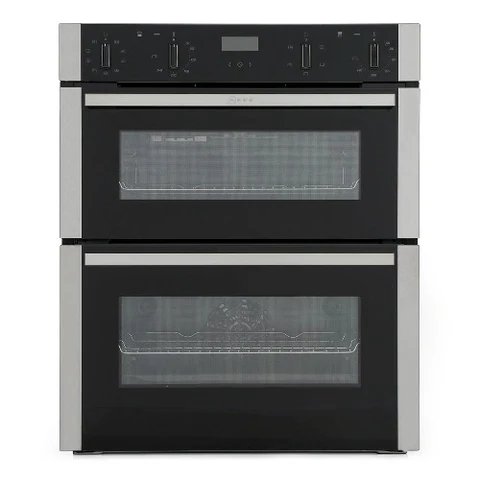 Neff N50 J1ACE2HN0B 60cm Built-Under Double Electric Oven in Stainless Steel