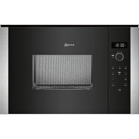 Neff N50 HLAWD23N0B Built-In 20L 800W Microwave - Stainless Steel