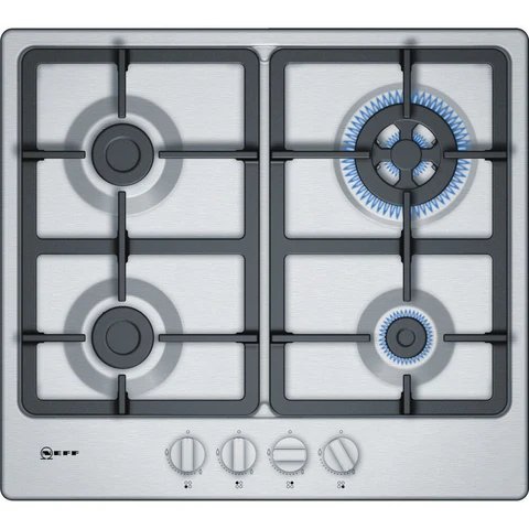 Neff T26BB59N0 Stainless Steel 4 Zone Gas Hob