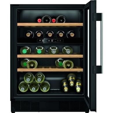 Neff N70 Built-under Dual Zone Wine Cooler - Black, 44 Bottle Capacity
