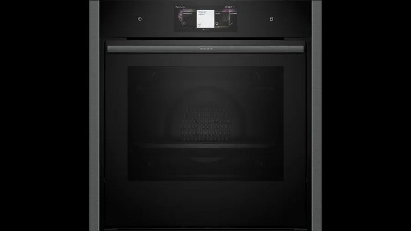 Neff B64VT73G0B N90 Built-In Single Electric Oven in Graphite Grey, 71 Litre