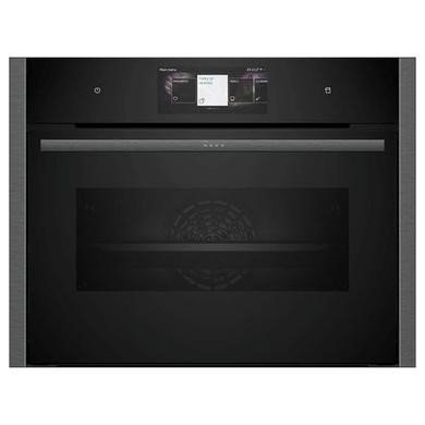 Neff N90 C24FT53G0B Graphite-Grey Compact Steam Oven - 47L Capacity