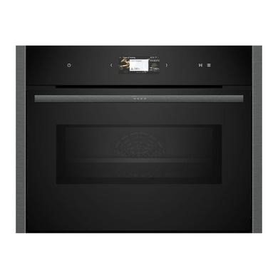 Neff N90 Pyrolytic 45L Built-In Combination Microwave Oven in Graphite
