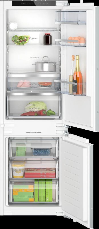 Neff KI7863DD0G 55.8cm Built-in Fridge Freezer in White