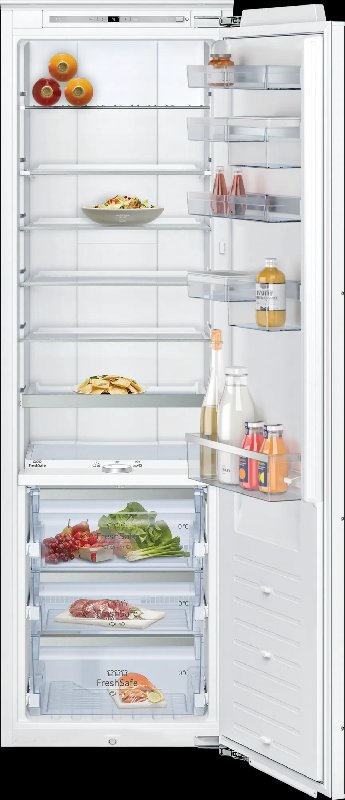 Neff KI8815OD0 N90 White Integrated Larder Fridge - 289L Capacity - D Energy Rating