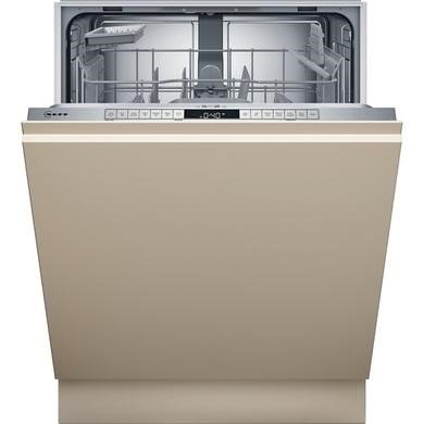 Neff N50 Integrated Dishwasher with Smart Wi-Fi, 13 Place Settings, Silver Control Panel