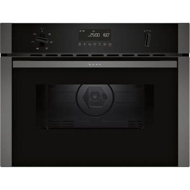 Neff C1AMG84G1B Graphite-Grey Built-in Microwave Oven with 44L Capacity