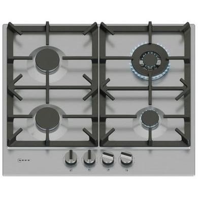 Neff N70 60cm 4 Burner Gas Hob in Stainless Steel