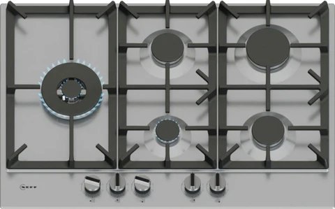 Neff N70 75cm 5-Burner Gas Hob in Stainless Steel