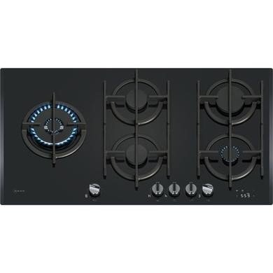 Neff N90 90cm 5 Burner Gas Hob in Black