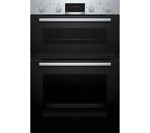 Bosch Series 2 MHA133BR0B 60cm Built-In Double Electric Oven in Stainless Steel