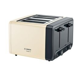 Bosch TAT4P447GB 4 Slot Toaster in Cream