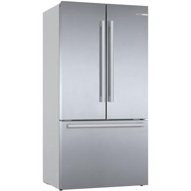 Bosch Series 8 573 Litre French Door Freestanding Fridge Freezer - Easyclean Stainless Steel