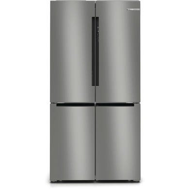 Bosch Series 4 605 Litre Four Door Freestanding Fridge Freezer in EasyClean Stainless Steel