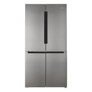 Bosch Series 4 605L Four Door Fridge Freezer - EasyClean Stainless Steel