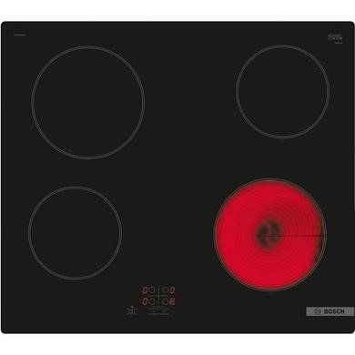 Bosch Series 2 60cm 4 Zone Ceramic Hob in Black, Model PKE61RAA8B