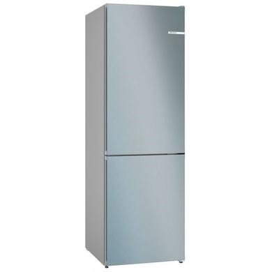 Bosch Series 4 KGN362LDFG 321 Litre Frost Free Fridge Freezer, Stainless Steel Look, Grade A2 Refurbished