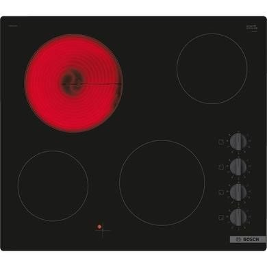 Bosch Serie 2 PKE611CA3E 60cm 4-Zone Ceramic Hob (Refurbished, Grade A1)
