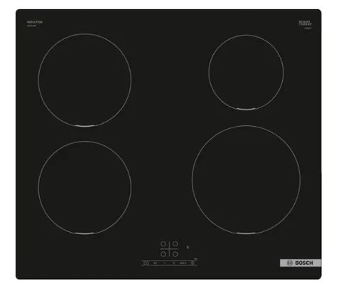 Bosch Series 4 PUE611BB5B 60cm 4-Zone Induction Hob in Black