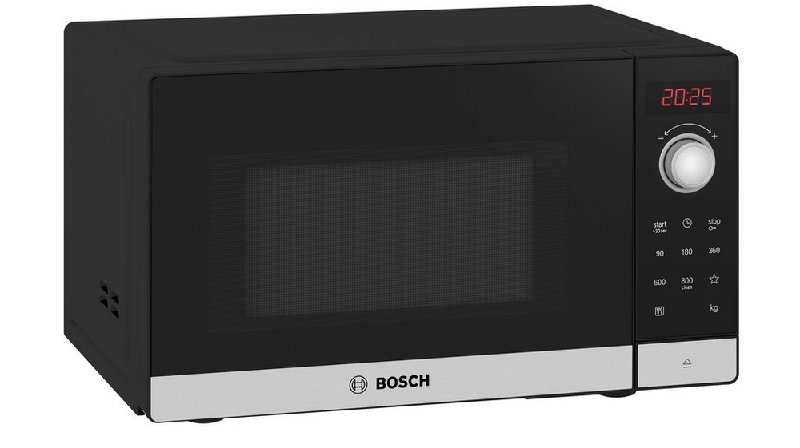 Bosch Series 2 FFL023MS2B Solo Freestanding Microwave - 20L, 800W, Stainless Steel