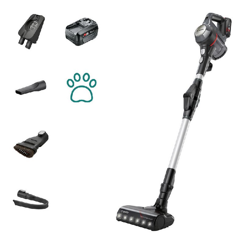 Bosch Unlimited 7 BCS711GB Cordless Vacuum Cleaner in Dark Granite