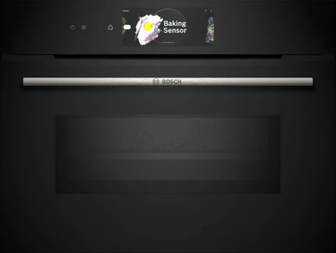 Bosch Series 8 CMG778NB1 Black Built-in Combination Microwave Oven