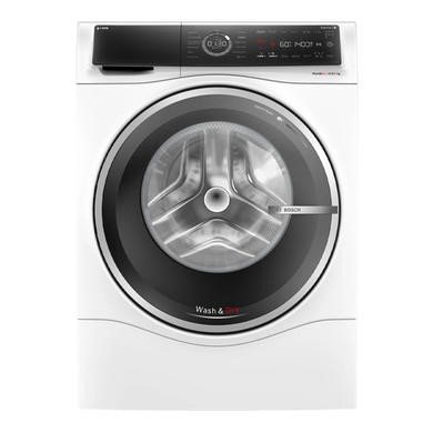 Bosch Series 8 i-DOS Washer Dryer, 10.5kg Wash 6kg Dry, 1400rpm, White, Model WNC25410GB